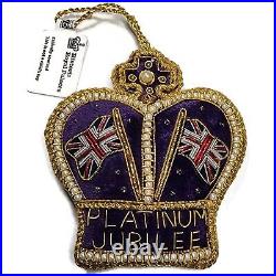 Historic Royal Palaces Queen Elizabeth Platinum Jubilee Ornament Imperial Crown