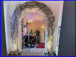 Holiday Arch Decoration Prop Christmas Weddings Halloween & Holidays 9 ft X 8 ft