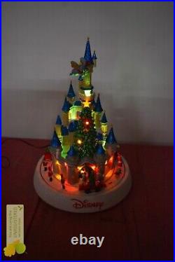 Holiday Disney Animated Christmas Castle 17 (Missing a Figure)