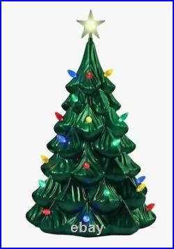 Holiday Living Led Blow Mold Christmas Tree 40.16 X 24.8 X 14.57 New Blowmold