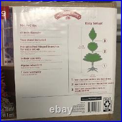 Holiday Time 6.5ft. Ombre Tree 41in Diameter 864 PVC Tips Brand NEW Free Ship
