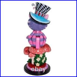 Hollywood Cheshire Cat Alice in Wonderland Christmas Nutcracker HA0573 15 Inch