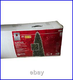 Home Accents 9 ft Grand Duchess Slim Pine LED Pre-Lit Artificial Christmas Tree