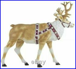Home Accents Holiday 4.5ft LED Blow Mold Reindeer BUCK Decoration 2021