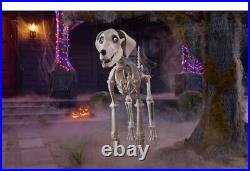 Home Accents Holiday Halloween Home Depot 7 FT Foot Skelly's Dog (PRESALE)