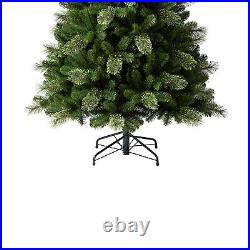 Home Heritage 7' Cascade Cashmere Pine Tree with Twinkly App Controlled RGB Lights