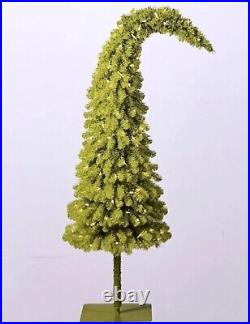 IN HAND! Hobby Lobby Grinch Christmas Tree 5' LED Bright Green Whimsical