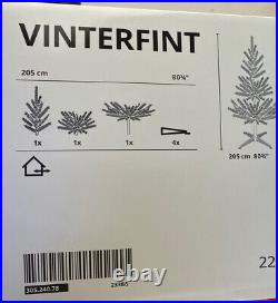 Ikea VINTERFINT VINTER Artificial Christmas Tree Indoor/Outdoor Green 80 3/4