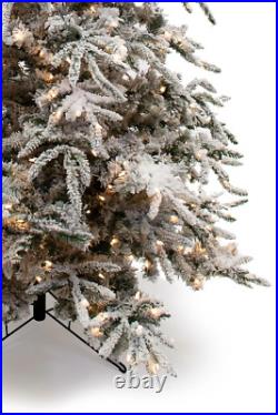 Illuminate Your Holidays with our Lighted Artificial Balsam Fir Christmas Tree