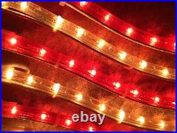 Indoor Outdoor 24 USA Flag LED Rope Light Silhouette Motif Window Display Decor