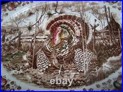 Johnson Bros.'His Majesty' Porcelain Turkey Platter, 20 x 15 1/2 Thanksgiving