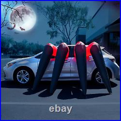 Joiedomi 12 Ft Tall Halloween Inflatable Spider Legs, Trunk or Treat Car Decorati