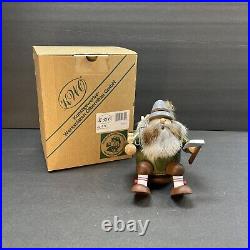 KWO Smoker WOOD CUTTER German Wood Christmas Incense Made in Germany