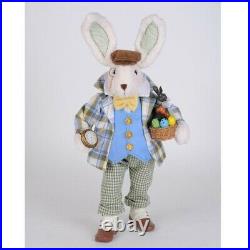 Karen Didion Gentleman Bunny Easter Figurine 21 Inch