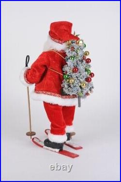 Karen Didion Lighted Ski Santa (CC18-79)