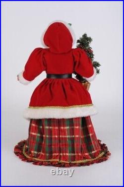 Karen Didion Originals The Lighted 20 inch Traditional Mrs Claus cc20-63