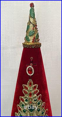 Katherine's Collection 2019 Christmas Wishes Jeweled Tree Handcrafted 24 T