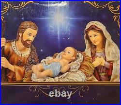 Kirkland Signature Nativity 12 Piece Large Set Hand Painted Christmas