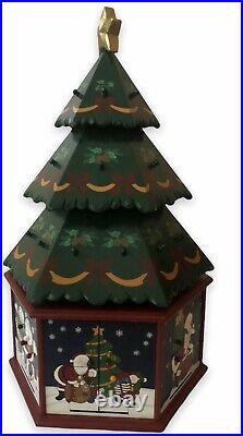 Kirkland Signature Wooden Christmas Tree Advent Calendar With 24 Ornaments
