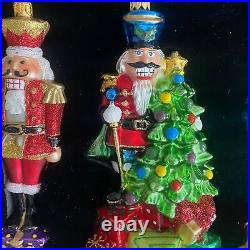 Komozja Mostowski Nutcracker Boxed Ornaments Set of 3