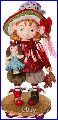 Kurt S. Adler (#HA0591) Hollywood Nutcracker, Girl Elf, Multi-Colored, 15