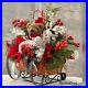 LARGE_Holiday_Christmas_Centerpiece_Sleigh_Tabletop_Bear_Decorative_Floral_Decor_01_kbv
