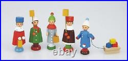 Lantern Children to the Make Traditionsfiguren Christmas Ore Mountains Colourful
