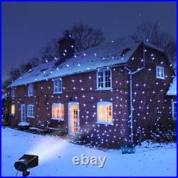 LedMAll Motion Snow Fall Full Spectrum 7 Color White Laser Christmas Lights