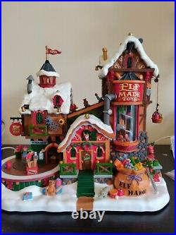 Lemax Elf Made Toy Factory Christmas Decoration Figurine 75190