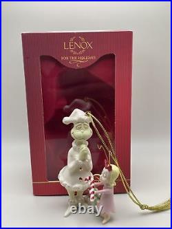 Lenox Grinch Dr Seuss a Heartwarming Grinch Ornament with Cindy Lou in Box
