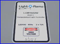 Light-O-Rama LOR1602W Model 3 16-Channel Light Controller (two available)