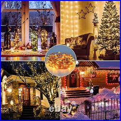 Lot 2M LED String Copper Wire Fairy Lights Battery Operated For Home Xmas Decor