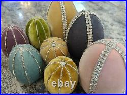 Lot Hot Skwash Easter Egg Crystals velvet new