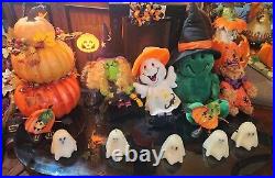 Lot Of Halloween And Fall Decorations