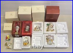 Lot of Lenox Looney Tunes Tweety Bird Christmas Ornaments with Boxes Cane Swing