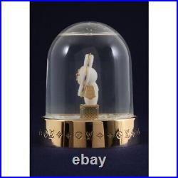 Louis Vuitton Vivienne Flower Snow Globe White Display Used from Japan