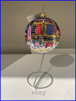 MICHAEL STORRINGS Broadway Lights Glass Ornament ($180) withtax