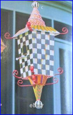 Mackenzie Childs Pagoda Bird House Authentic 1ST Quality R$248 New