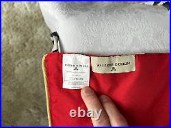 Mackenzie Childs SCOTTISH BOUQUET with Courtly Check Embroidered TREE SKIRT m22-no