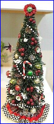 Mackenzie-child'shighland Nostalgia Decorate Mini Holiday Tree, New, Retired