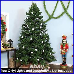 Majestic Pine Indoor Unlit Artificial Christmas Tree 8 ft by Sunnydaze