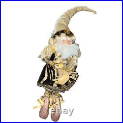 Mark Roberts Safari Fantasy Santa Fairy Doll No Zebra Ornament 12.5 circa 2006