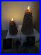 Martha_Stewart_LUMINARA_Christmas_Trees_candles_6_5_9_5_gold_glitter_RARE_01_gqd