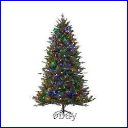 Members Mark 7.5' Pre Lit Rocky Mountain Fir Tree New