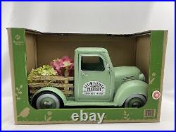 Members Mark LED Light-Up Vintage Truck and Camper Green Farmhouse Decor