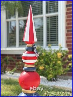 Memorial 4th of July Independence Day Topiary Holiday Decor Inside/Outside 47