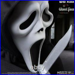 Mezco Toyz MDS Scream Roto Plush GhostFace Large Scale 18 Halloween Doll Figure