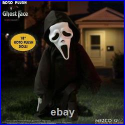 Mezco Toyz MDS Scream Roto Plush GhostFace Large Scale 18 Halloween Doll Figure