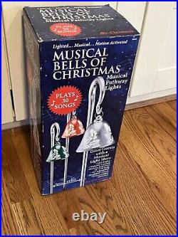 Mr Christmas Shepherd's Hook Musical Motion Pathway Bells / Rare / New In Box