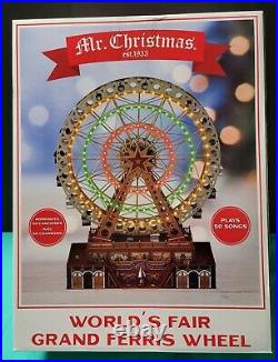 Mr. Christmas World's Fair Grand Ferris WheelT SKU 79790 Brand New 2021